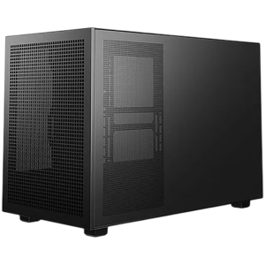 DeepCool CH260 WOOD, Mini Tower, Mini-ITX/Micro-ATX, 2xUSB3.0, 1xType-C Gen 2, 1xAudio, Mesh Panel, Black, 2Y, R-CH260-BKNWM0-G-1