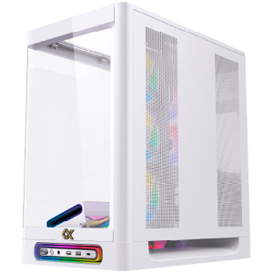Heaven Arctic EN49583 (WH,U3x2+Type C,Curved TG & Top TG,6PCS J20A PWM WH Reverse & 2PCS J20A PWM WH,ARGB & PWM Remote Control Box)