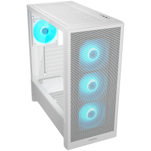 COUGAR MX230 RGB PC Case, Mid Tower, White
