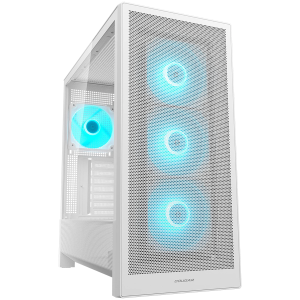 COUGAR MX230 RGB PC Case, Mid Tower, White