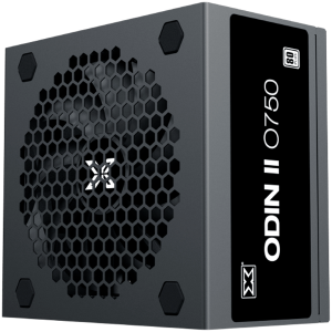 Xigmatek Odin II 750W (Black, AC 230V, DF APFC, Black Cable, 80PLUS, 120mm Fan, EU Power Cord, Color Box)