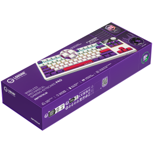 LORGAR KBP70TKLW, Wireless TKL Mechanical Gaming Keyboard Pro, White, EN layout