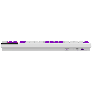 LORGAR KBP70TKLW, Wireless TKL Mechanical Gaming Keyboard Pro, White, EN layout