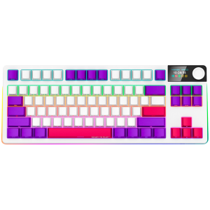 LORGAR KBP70TKLW, Wireless TKL Mechanical Gaming Keyboard Pro, White, EN layout