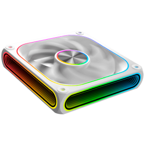 Infinity J22A Arctic EN49835 (WH, 3PCS J22A PWM Fans, ARGB & PWM Remote Control Box, A Logo Color Box)