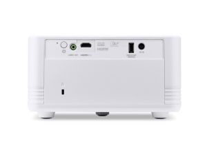 Мултимедиен проектор Acer Projector PD1500, DLP Portable, FHD (1920x1080), 1500 ANSI Lumens, 5000:1, 1.1x, LED Light Source, 360° Projection, HDMI 1.4, DC Out (5V/2.0A), USB (Type A), Audio in/out, Speaker 5W, Bag, 2.3 kg, 3Y, White