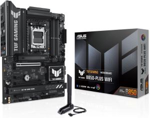 Дънна платка Asus TUF Gaming B850 Plus Wi-Fi + Asus TUF Gaming LC III 360 ARGB