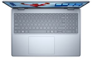 Лаптоп Dell 16 Plus DB16250, Intel Ultra 7 258V (47 TOPS NPU, 8 cores, up to 4.8 GHz), 16.0" FHD+ (1920x1200) Touch WVA 300nits, 32 GB: LPDDR5x, 8533 MT/s (onb), 1TB M.2 SSD, Intel Arc, FHD Cam and Mic, Wi-Fi 7, FPR, Backlit Kb, Win11 Pro, Ice Blue, 3Y CI