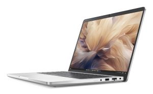 Лаптоп Dell Pro 14 Plus PB14250, Intel Ultra 7 266V vPro (48 TOPS NPU, 8 cores, up to 5.0 GHz), 14, FHD+, 300 nit, 45% NTSC, AG, 16 GB: LPDDR5x, 8533 MT/s (onboard), 512 GB SSD, Integrated Intel graphics, 5MP+IR Cam, Wi-Fi 7, FPR, Backlit Kb, Win 11 Pro, 