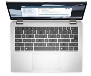 Лаптоп Dell Pro 14 Plus PB14255, AMD Ryzen AI 5 PRO 340 (22MB, 6C, up to 4.8 GHz), 14.0" FHD+(1920x1200) IPS, AG, 300nits, 32 GB LPDDR5 7500 MT/s (onb), 512 GB SSD, AMD Radeon 840M, FHD HDR + IR Cam and Mic, Wi-Fi 7, FPR, Backlit Kb, Win 11 Pro, 3Y PS, Al