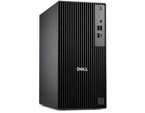 Настолен компютър Dell Pro Tower QCT1255, AMD Ryzen 7 PRO 8700G (16 TOPS NPU, 8 cores, up to 5.1GHz), 16 GB: 2 x 8 GB, DDR5, up to 4800 MT/s, 512GB SSD, Integrated Graphics, 8x DVD+/-RW, Keyboard&Mouse, 180W, Win 11 Pro, 3Y PS