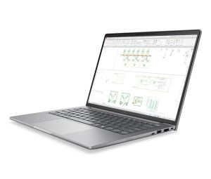 Лаптоп HP ZBook 8 G2i AI 14" Meteor Silver, Ultra 7 356H(up to 4.7Ghz/18MB/16C), 14" AG WUXGA 400nits, 24GB 5600Mhz 1DIMM, 1TB PCIe SSD, WiFi7+BT6, FPR, Smart Card Reader, Nvidia RTX PRO 500 6GB, Backlit Kbd, 8C Batt, Win 11 Pro, 3Y OnSite