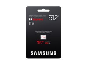 SAMSUNG P9 Express microSD Express Card 512GB 4K UHD NVMe 1.3 800MB/s Read 310MB/s Write Memory card for Nintendo Switch 2
