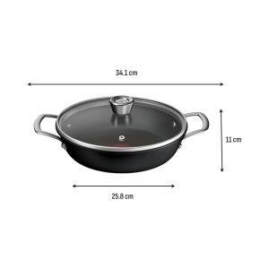 Тиган Tefal G3308802 Sah24Lid Ml Alz Pe Excel Plus B