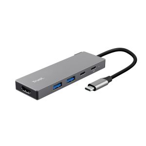 USB хъб TRUST Dalyx 5-IN-1 Multiport Hub
