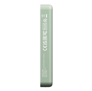 Външна батерия Verbatim Charge 'n' Go Essentials Power Bank Magnetic Wireless 10000mAh Green