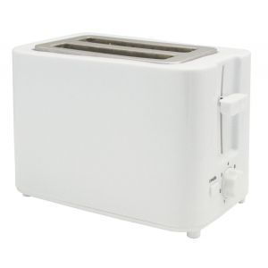 Тостер за хляб Elite CT-818R, 700W, 2 филии, 4 дизайна на изпичане, Бял