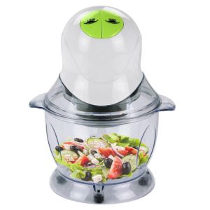 Чопър Rosberg R51111A, 400W, 1 L, 2 скорости, Нехлъзгащ се, Бял/зелен