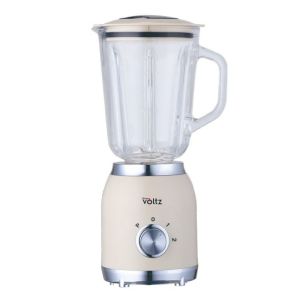 Блендер Voltz OV51162G, 600W, 1.5 л, 2 скорости + Pulse, Стъклена кана, Крем