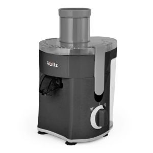 Сокоизстисквачка Oliver Voltz OV51160C, 400W, 600 мл, 2 степени, Голям отвор, Контейнер за отпадъци, Тиха, Черен