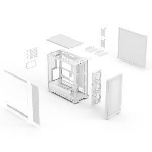 FD EPOCH XL WHITE TG CLEAR