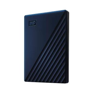 Външен диск 5TB WD My Passport for Mac (WDBA2F0050BBL-WESN), 2.5" USB3.2, Blue