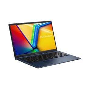 Лаптоп Asus Vivobook X1504VA-BQ5718NA,Intel Core 3 100U 1.2 GHz (10MB Cache, up to 4.7 GHz, 6 cores, 8 Threads), 15.6" FHD,(1920x1080),8GB DDR5 , SSD 256GB, Chiclet Keyboard with Num-key,No OS, Quiet Blue,US, no adapter