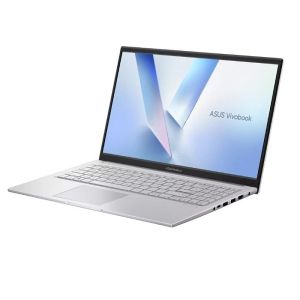 Лаптоп ASUS Vivobook 15 X1504MA-BQ475NA (90NB17I2-M01HA0), 15.6" FullHD (1920x1080) IPS, Intel® Core™ 3 304 (6M Cache, 1.50 GHz up to 4.3 GHz, 5 ядра), 8GB LPDDR5, 256GB SSD M.2, noOS, Cool Silver
