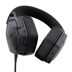 Слушалки TRUST GXT 493 Carus Wireless Multiplatform headset - Black
