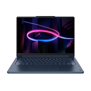Лаптоп LENOVO Yoga 9 2-in-1 14IPH11 (83SE000PBM), 14" 2.8K WQXGA+ (2880x1800) OLED Touch, Intel® Core™ Ultra 7 355 (2.3GHz up to 4.7GHz, 8 ядра), 32GB LPDDR5x, 2TB SSD M.2, Yoga Pen 2, Windows 11 Home, Cosmic Blue