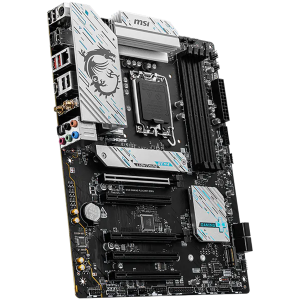 MSI B760 GAMING PLUS WIFI DDR4, LGA 1700, 4xDDR4, ATX, Dual Channel DDR4 5333(OC)MHz, 5x PCIe x16 slots, 2x M.2 slots, 1x HDMI, 1x DP, 2x USB 3.2 Gen 2, 1x USB 3.2 Gen 2 Type-C, 4x USB 2.0, 7.1 HD Audio, 2.5Gbps LAN, WI-Fi 6E, BT, 3Y