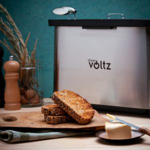 Мултифункционален уред за готвене 4в1 Oliver Voltz OV51015R, 1700W, 240x225 мм, Защита от прегряване, Инокс/Черен