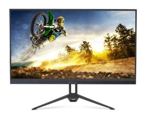 Монитор Aopen 27KG3S1bipx, 27'' IPS, FHD (1920x1080), ZeroFrame, FreeSync, 180Hz, 1ms, 100M:1, 250 nits, 1x HDMI 2.1, 1x DP 1.2, Audio Out, BlueLightShield, Tilt, VESA, Black
