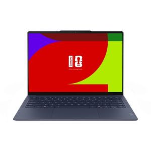 Лаптоп LENOVO Yoga Slim 7 Ultra 14IPH11 (83QK002PBM), 14.0" WQXGA+ (2880x1800) POLED 120Hz Touch, Intel® Core™ Ultra X7 358H (18M Cache, 1.90 GHz up to 4.80 GHz, 16 ядра), 32GB LPDDR5x, 1TB SSD M.2, Backlit KBD, Windows 11 Home, Cosmic Blue
