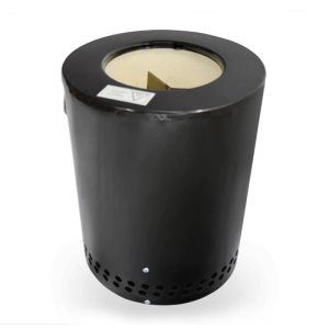 Чушкопек единичен Rubino RU 01, 1200 W, 30x22.5 см, Стомана, Черен