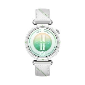 Часовник Huawei Watch GT 7  Konsu-B39LG White and Green Composite Leather + Huawei Freebuds SE 4 ANC, White
