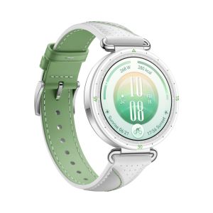 Часовник Huawei Watch GT 7  Konsu-B39LG White and Green Composite Leather + Huawei Freebuds SE 4 ANC, White