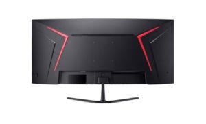 Монитор Acer Nitro ED340CURJ0bmiipx, 34'' Curved 1500R WQHD (3440x1440), VA, 120Hz, 100M:1, 250 nits,  4ms (GTG)/1ms (VRB), 99% sRGB, FreeSync Premium, HDR10, 2xHDMI, DP, Audio Out, ZeroFrame, Speakers 2x2W, Tilt, VESA, Energy Class F, Black, 2Y