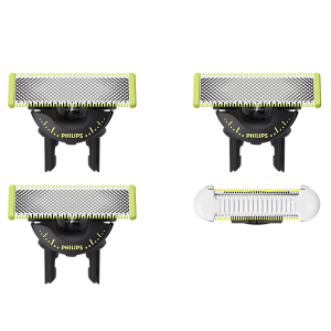 Комбиниран комплект PHILIPS QP949/50 OneBlade 3 x 360 + 1x ножче Skin Protect
