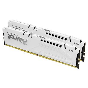 Памет KINGSTON 32GB DDR5 6000MHz (2x16GB) FURY Beast White EXPO