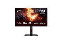 AOC Q27G4ZDR 27inch OLED 2560x1440 240Hz Adaptive Sync Response time GtG 0.03ms 2 x USB-A 1 x USB-B HDMI 2.1 x 2 DisplayPort 1.4 x 1