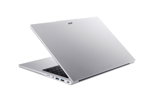 Лаптоп ACER Aspire Lite AL15-36P-398G (NX.DGHEX.005), 15.6'' FullHD (1920x1080) IPS, Intel® Core™ 3 N350 (6M Cache, 1.0 GHz up to 3.9 GHz, 8 ядра), 8GB DDR4, 512GB SSD, noOS, Pure Silver