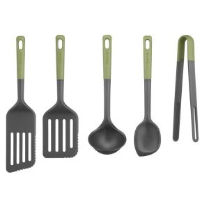 Комплект прибори за готвене Tefal K279S555 Set 5Pcs Essential 2In1 Gr/Mori
