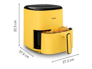 Уред за здравословно готвене TEFAL EY2452E0 Easy Fry Pop, 5л вместимост, 10 автоматични програми, Yellow