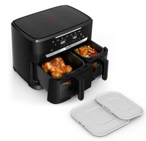 Уред за здравословно готвене Tefal EY9478E0 Xxl Dual Easy Fry Ir Blk Eu