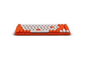Комплект PackardBell The Dot Combo, PBA 600, BT Keyboard and mouse, Ergonomic Slim Design, Quiet Keys, US layout, Orange