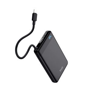 Външна батерия TRUST Fiera 10.000 Powerbank Fixed Cable