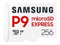 SAMSUNG P9 Express microSD Express Card 256GB 4K UHD NVMe 1.3 800MB/s Read 200MB/s Write Memory card for Nintendo Switch 2