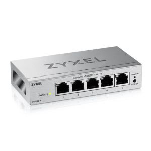 Комутатор ZyXEL GS1200-5 v3, 5 Port Gigabit webmanaged Desktop Switch