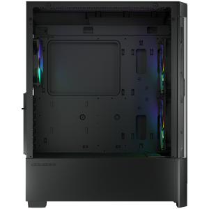 COUGAR AIRFACE RGB PC Case, Mid Tower, Black